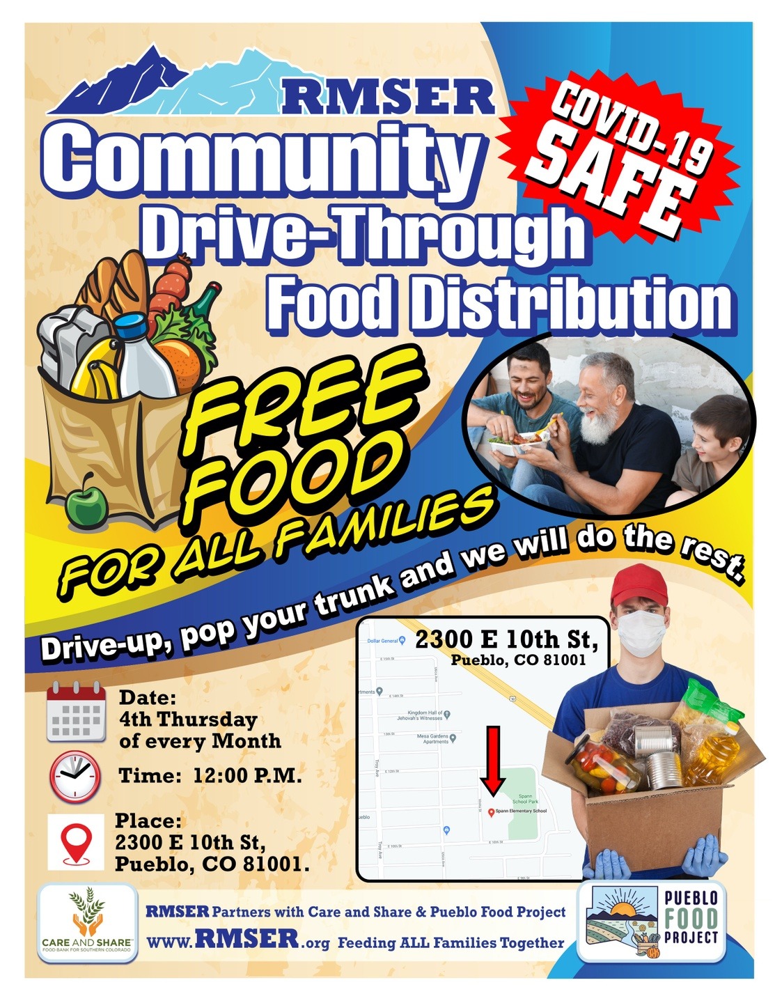 RMSER Community Drive Through Food Distribution - Mt. Carmel Veterans ...